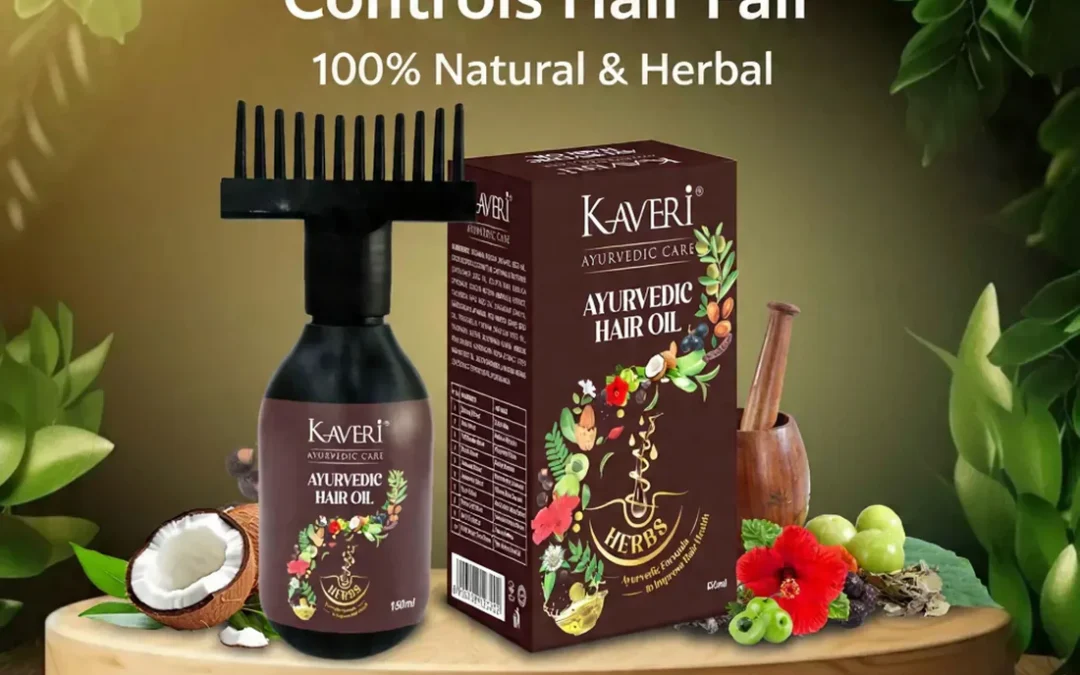 Rediscover Natural Hair Strength with Kaveri Ayurvedic Hair Oil